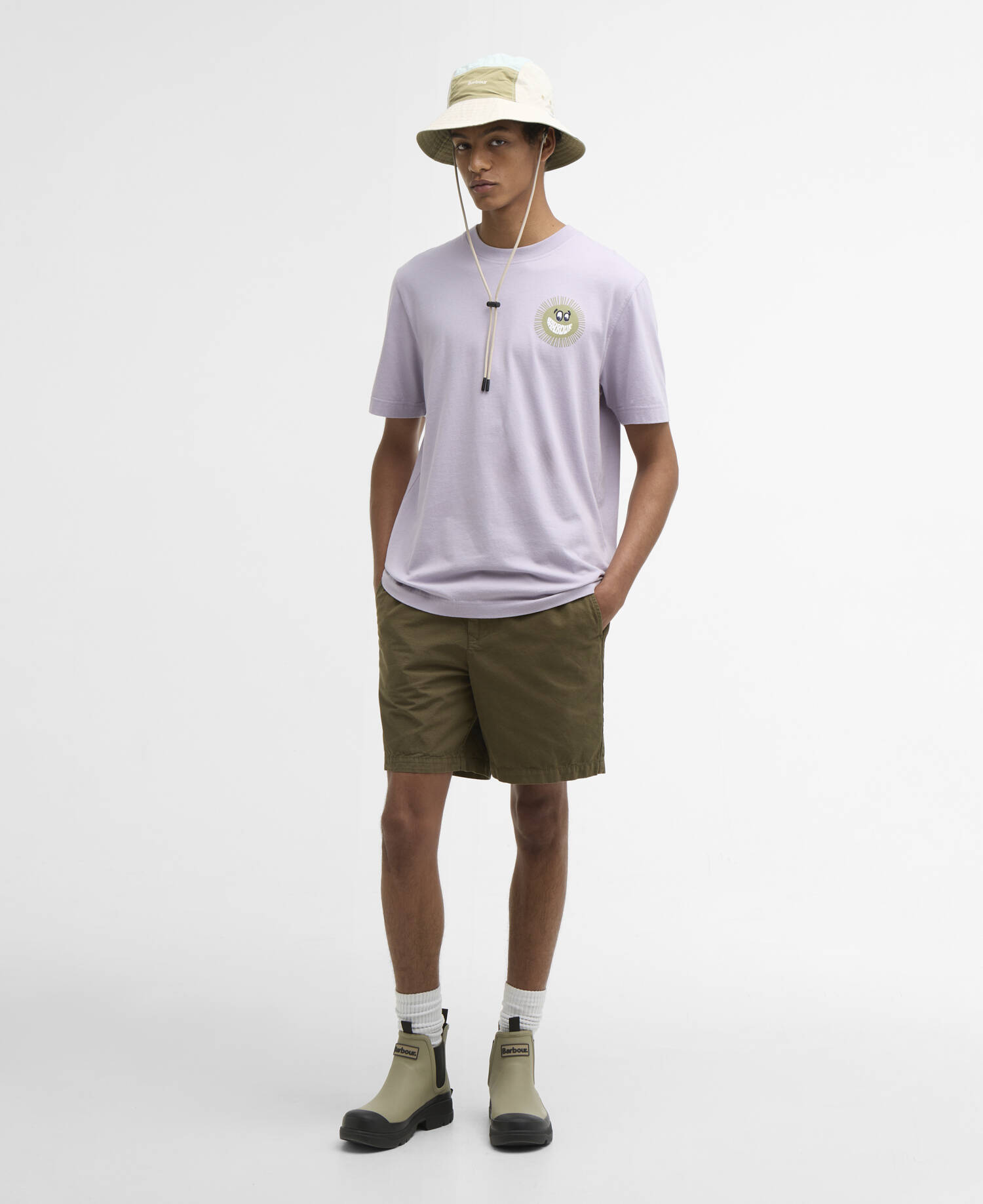 Westbury Relaxed Graphic T-Shirt Heather Mist image number 1
