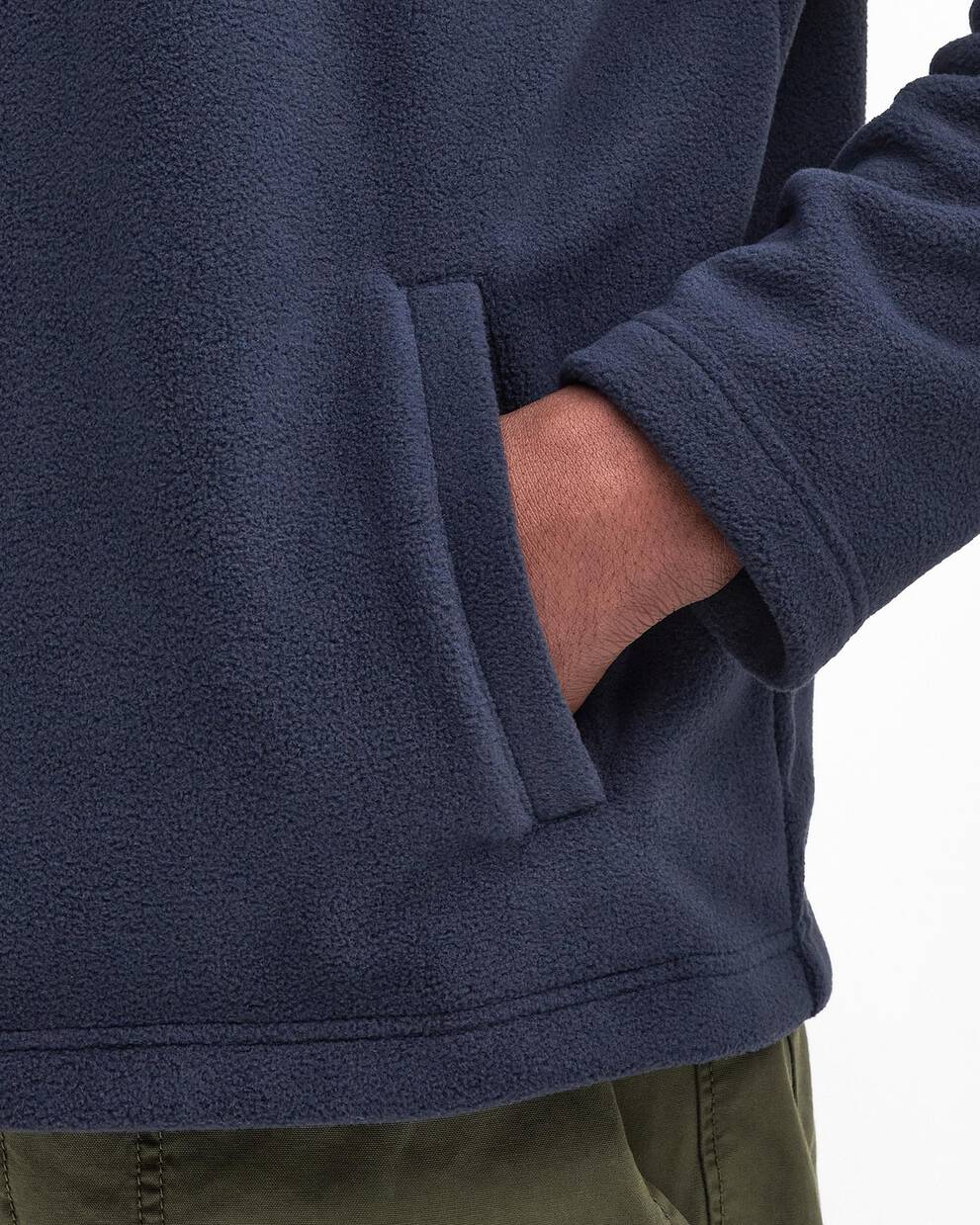 Fleecepullover Essentials Half-Zip