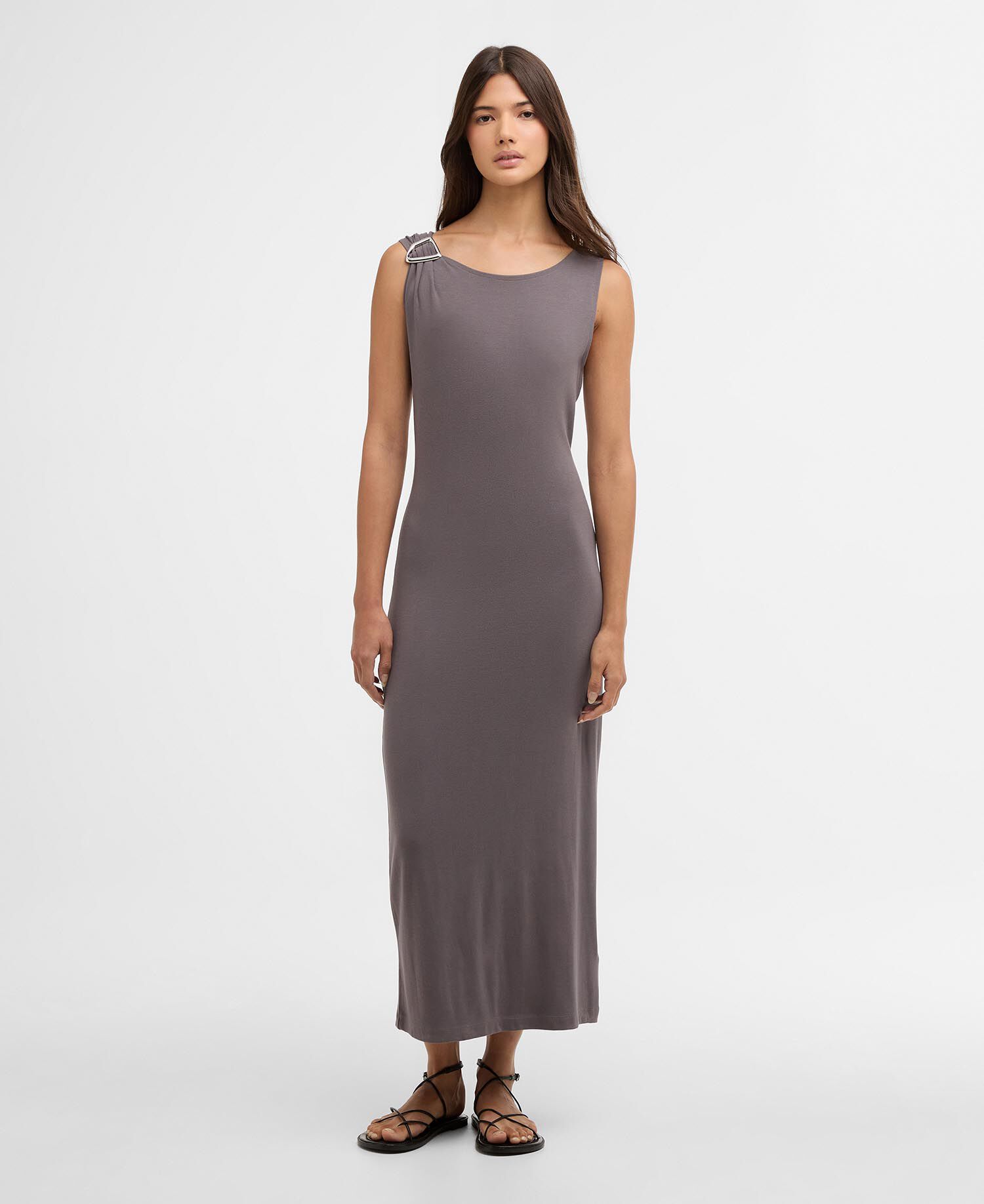 Kleid Gigi Midi Lavender Grey