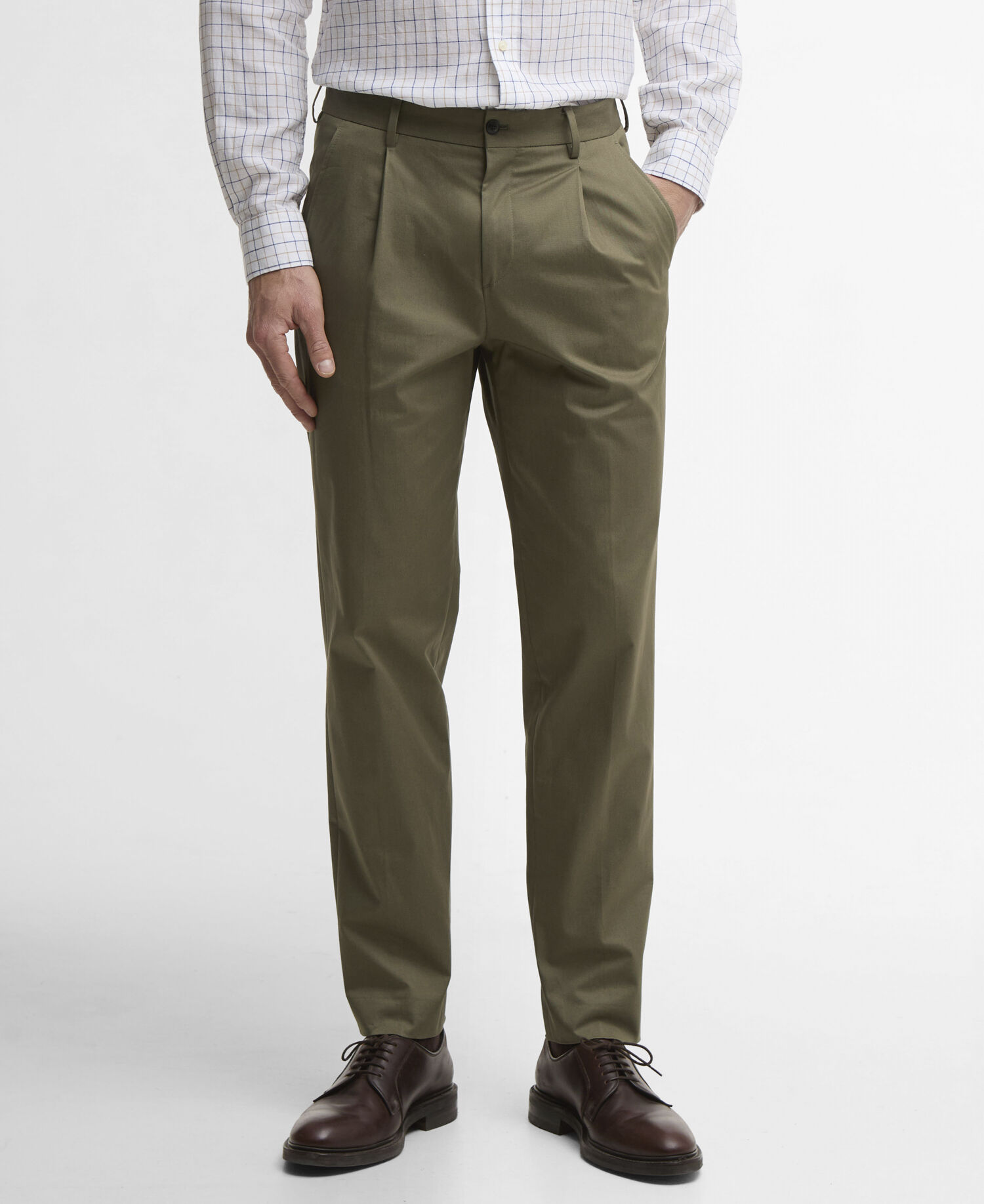 Pantaloni in cotone Bellamy Olive
