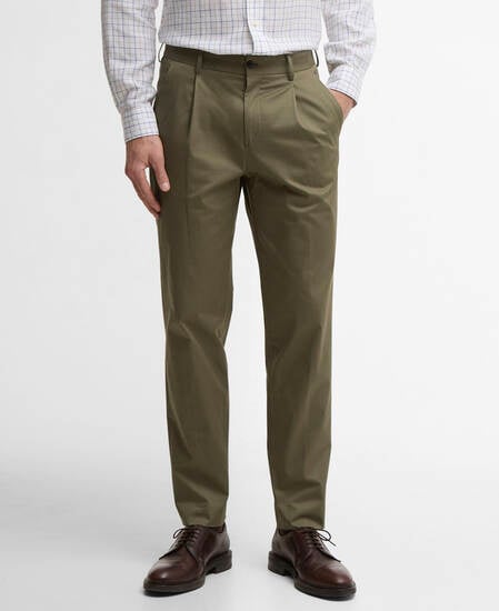 Bellamy Cotton Trouser Olive