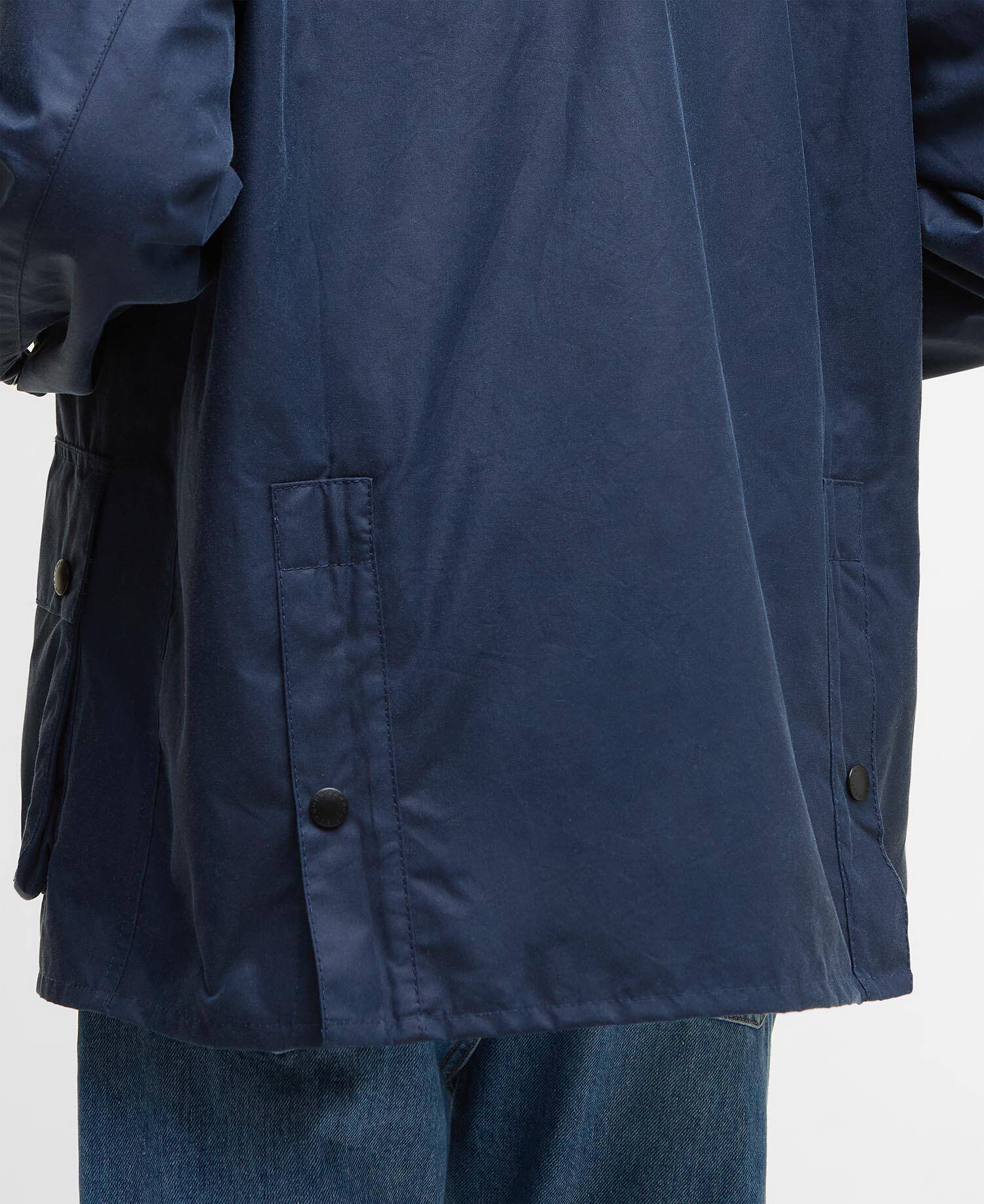 Oversized Bedale Waxed Jacket image number 6