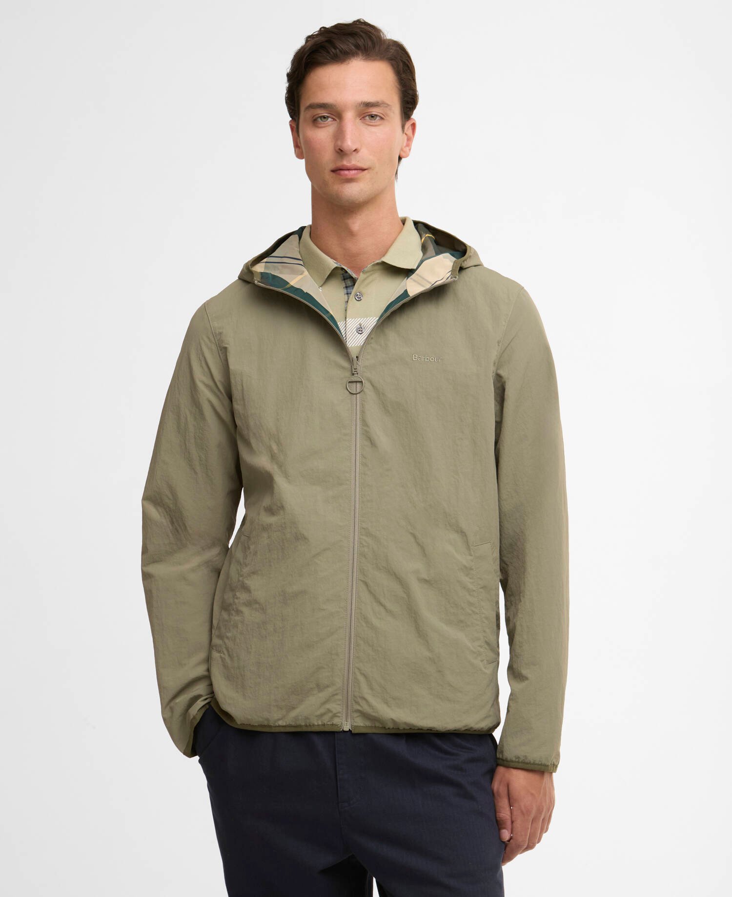 Reversible Kemble Showerproof Jacket Dusty Olive image number 0