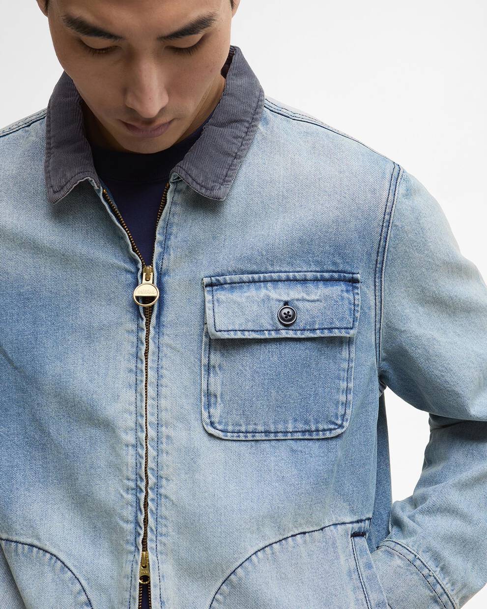 Meteor Washed Denim Overshirt