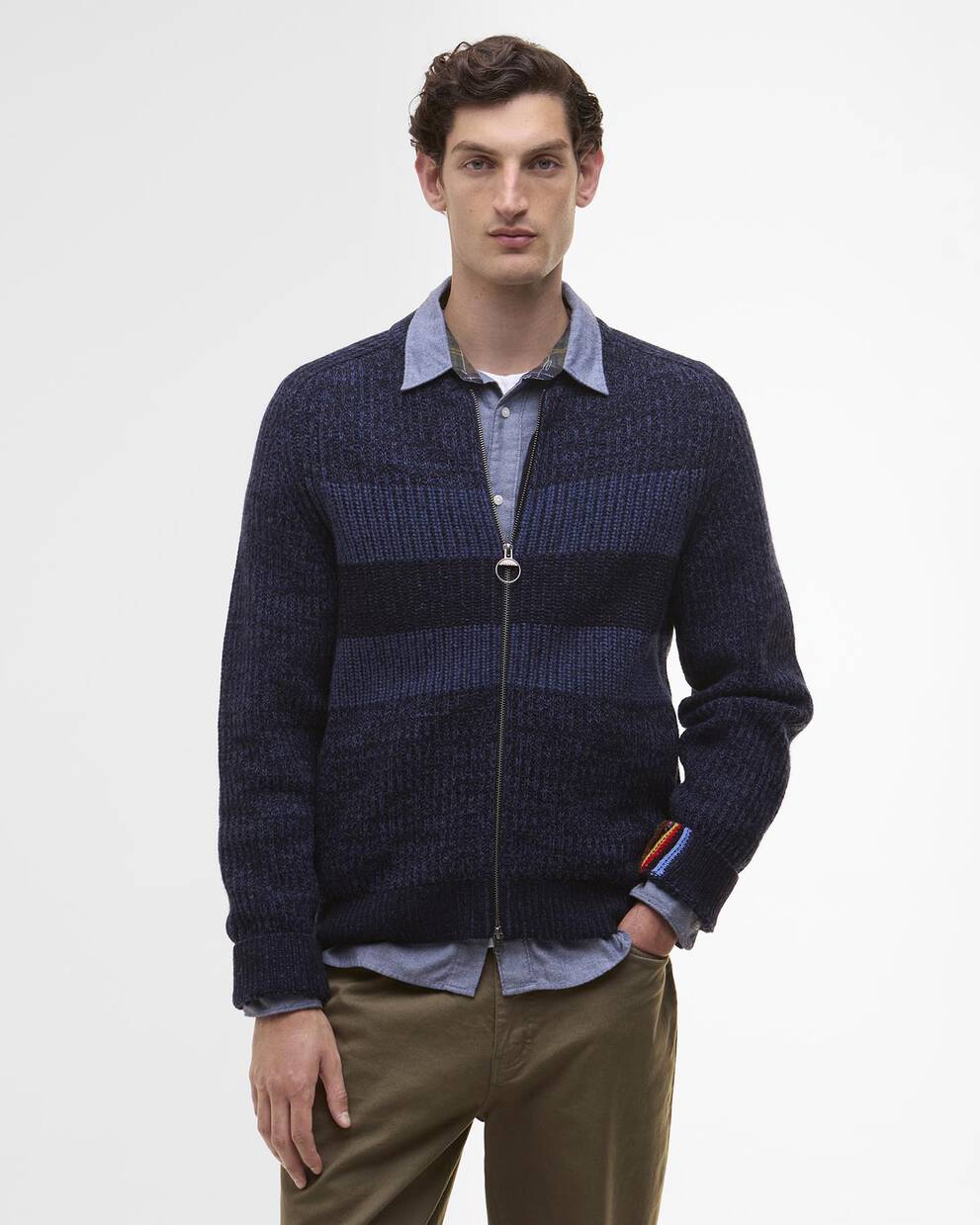 Paul Smith loves Barbour Knitted Bomber Jacket