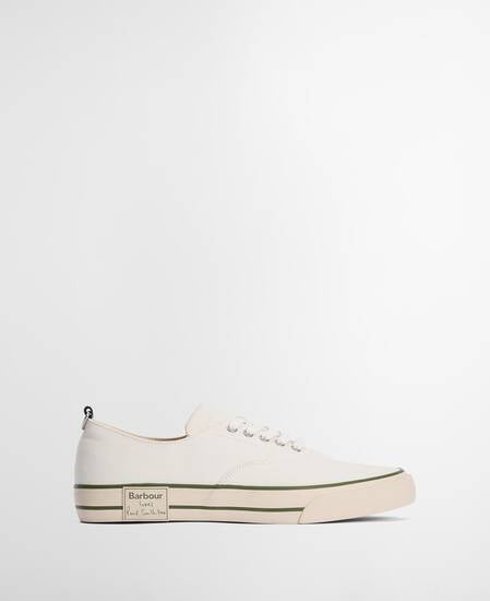 Scarpe da tennis da uomo Paul Smith Loves Barbour Off White