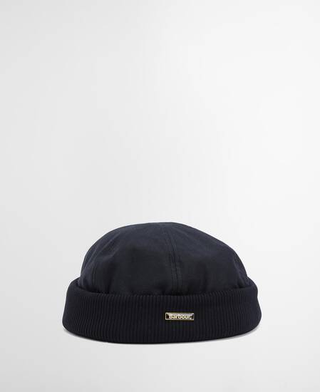 Oakmoor Waxed Docker Hat Black