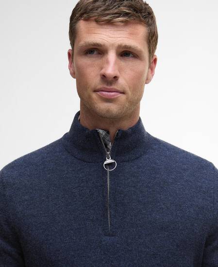 Waterbury Half-Zip Jumper Navy