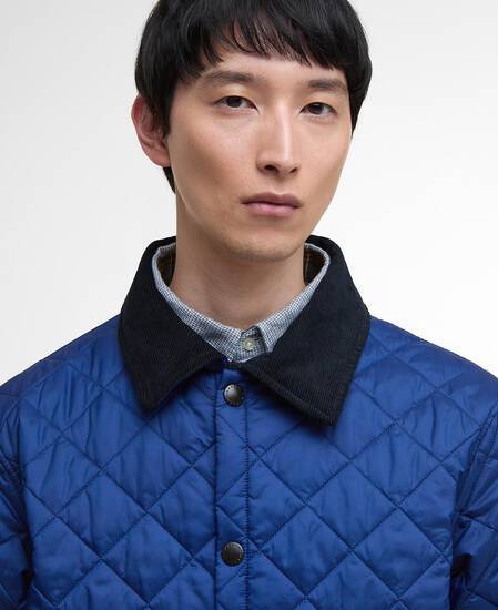 Select Liddesdale Quilted Jacket Inky Blue