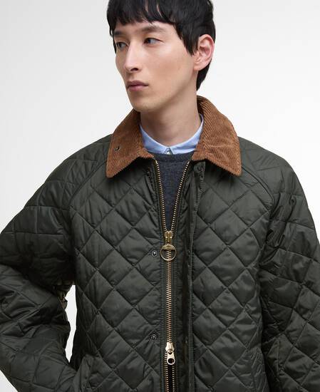 Exmoor Quilted Jacket Sage