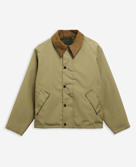 Giacca oversize reversibile Transporter Bleached Olive