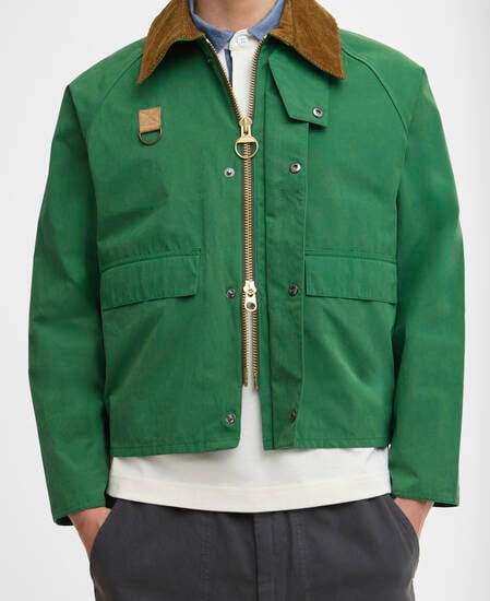 Spey Oversized Casual Jacket Racing Green