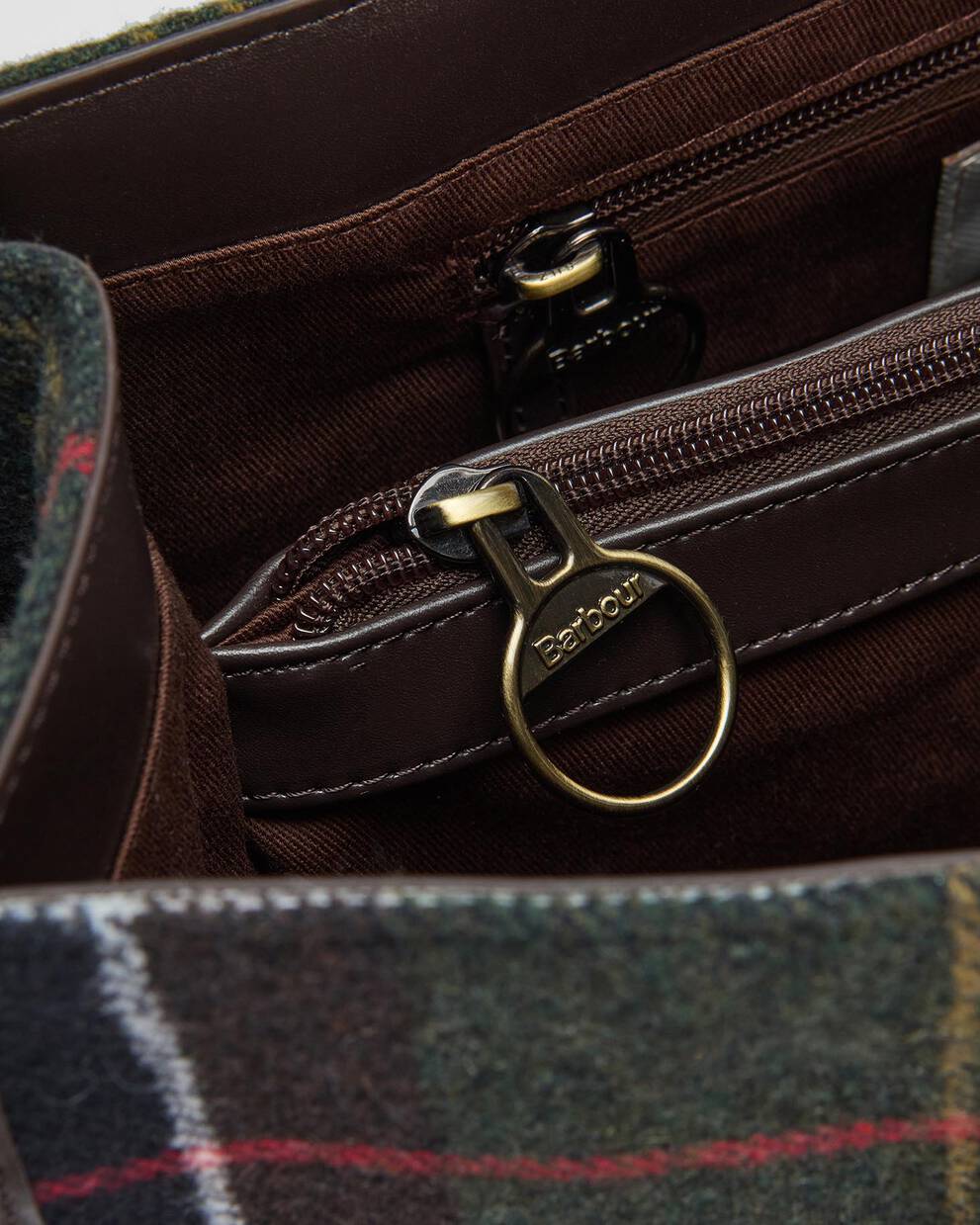 Borsa tote Turnberry in tartan