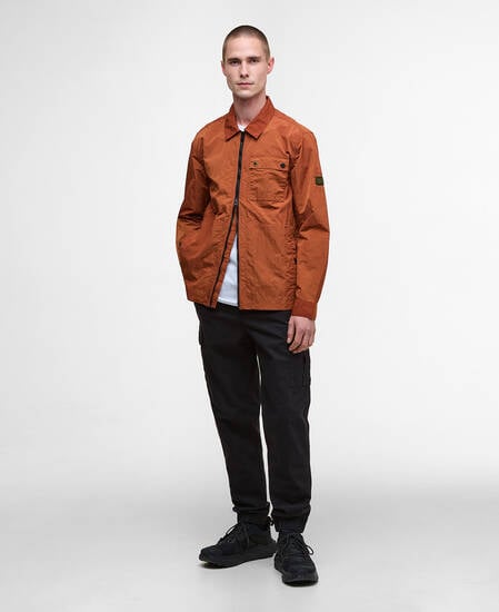 Inline Overshirt Dark Ginger Inline Overshirt Dark Ginger