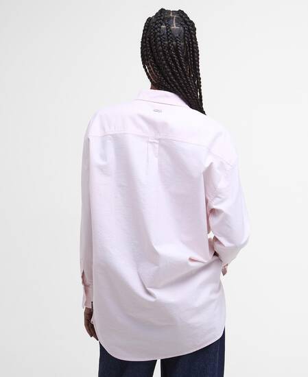 Highclere Oversized Oxford Shirt Pink