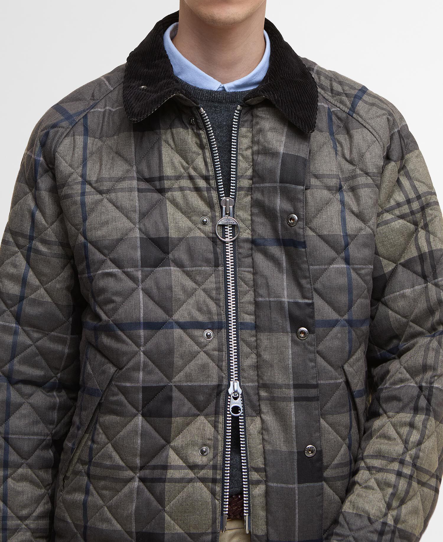 Buy Tartan Transport Quilted Jacket for USD 385.00 | BARBOUR_US