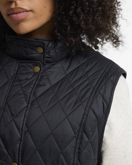 Otterburn Plus-Size Gilet Black