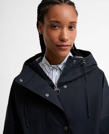 Jacke Kingswood Showerproof Dark Navy/Navy Gingham