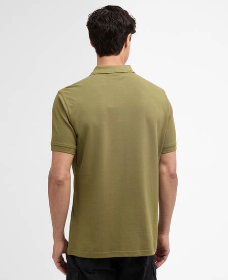 Poloshirt Essential Cable Olive