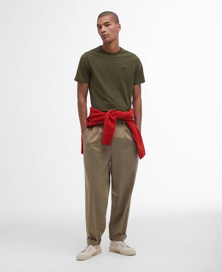 Essential Sports T-Shirt Mid Olive Essential Sports T-Shirt Mid Olive