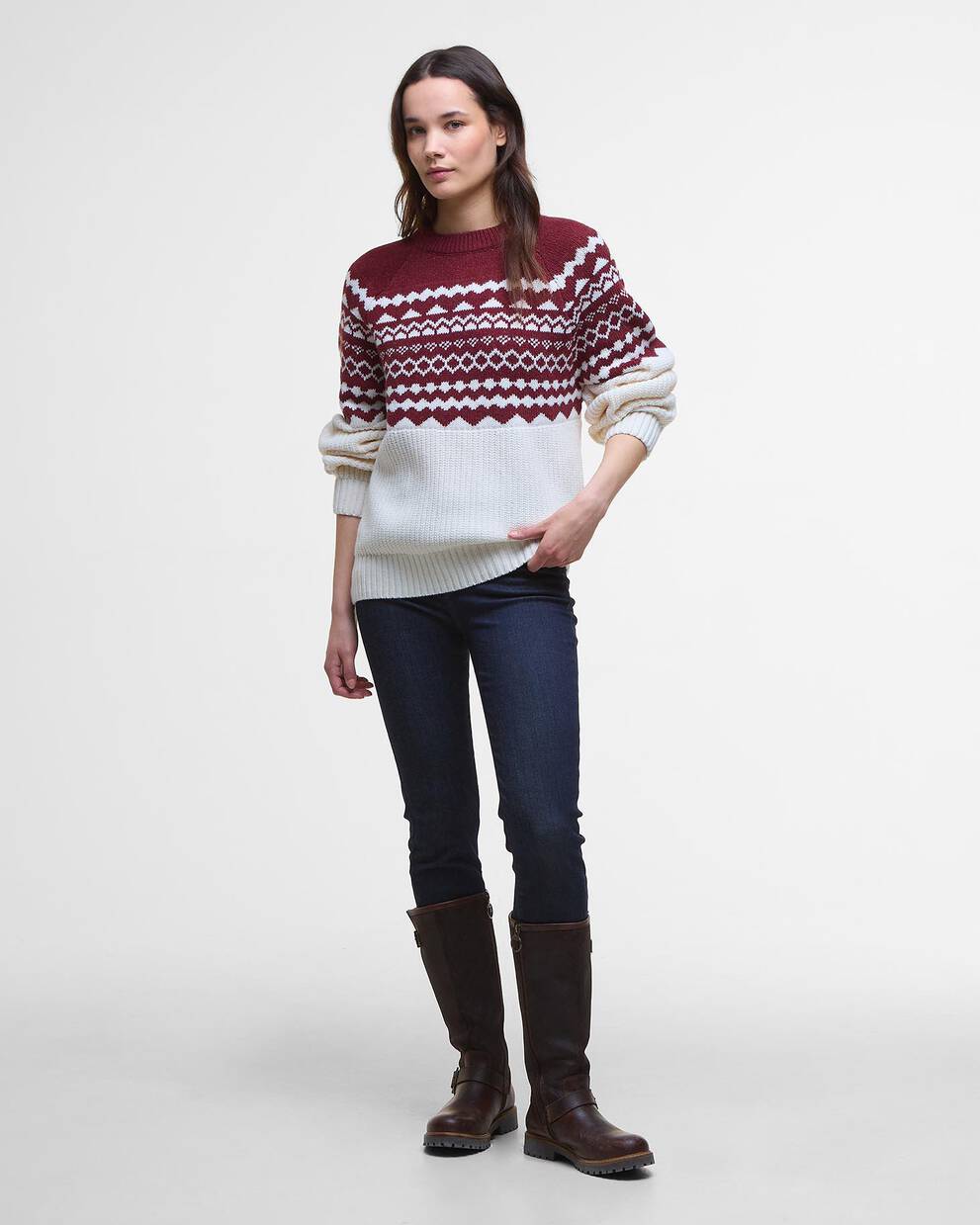 Mabel Fair Isle Crew Neck Jumper