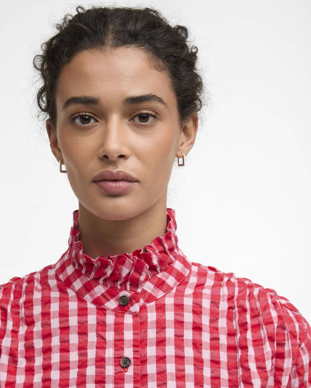 Esther Gingham Oversized Shirt
