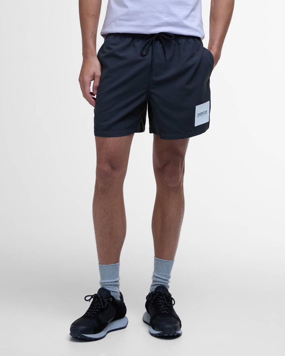 Block Print Swim Shorts