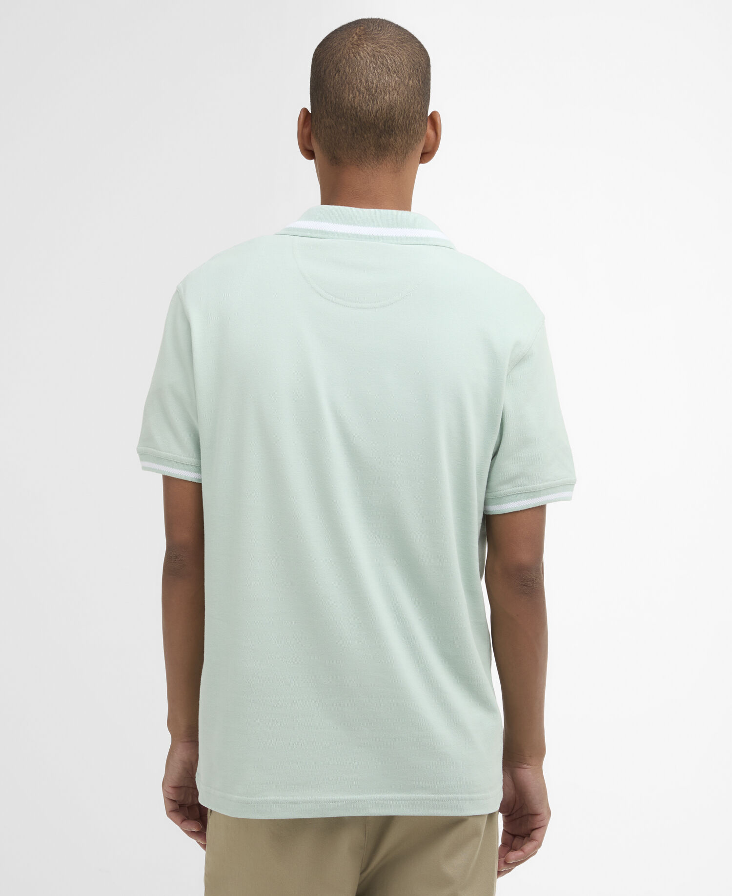 Ferrybridge Lightweight Polo Shirt Mint Blue