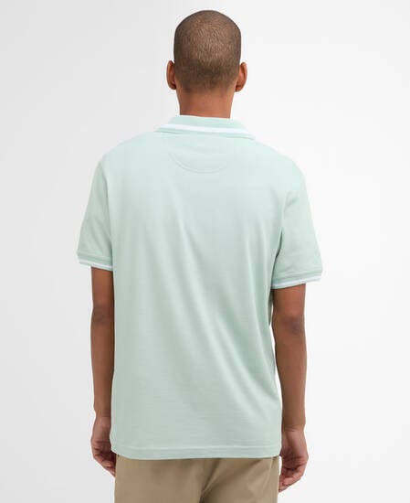 Poloshirt Ferrybridge Lightweight Short-Sleeved Mint Blue