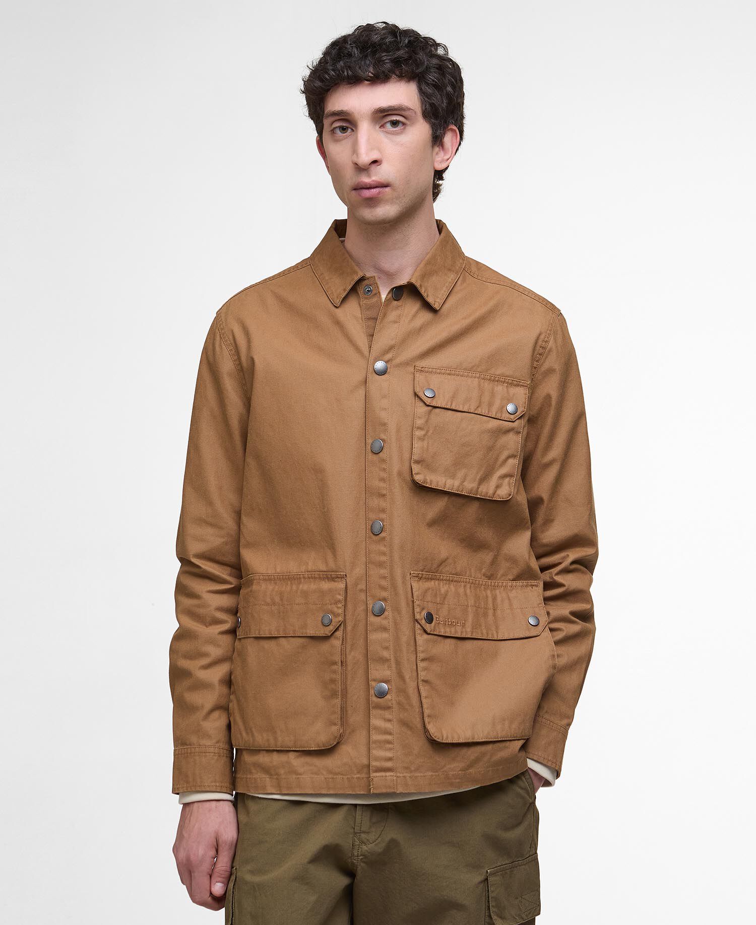 Buy Kippford Canvas Overshirt for GBP 159.00 | BARBOUR_GB
