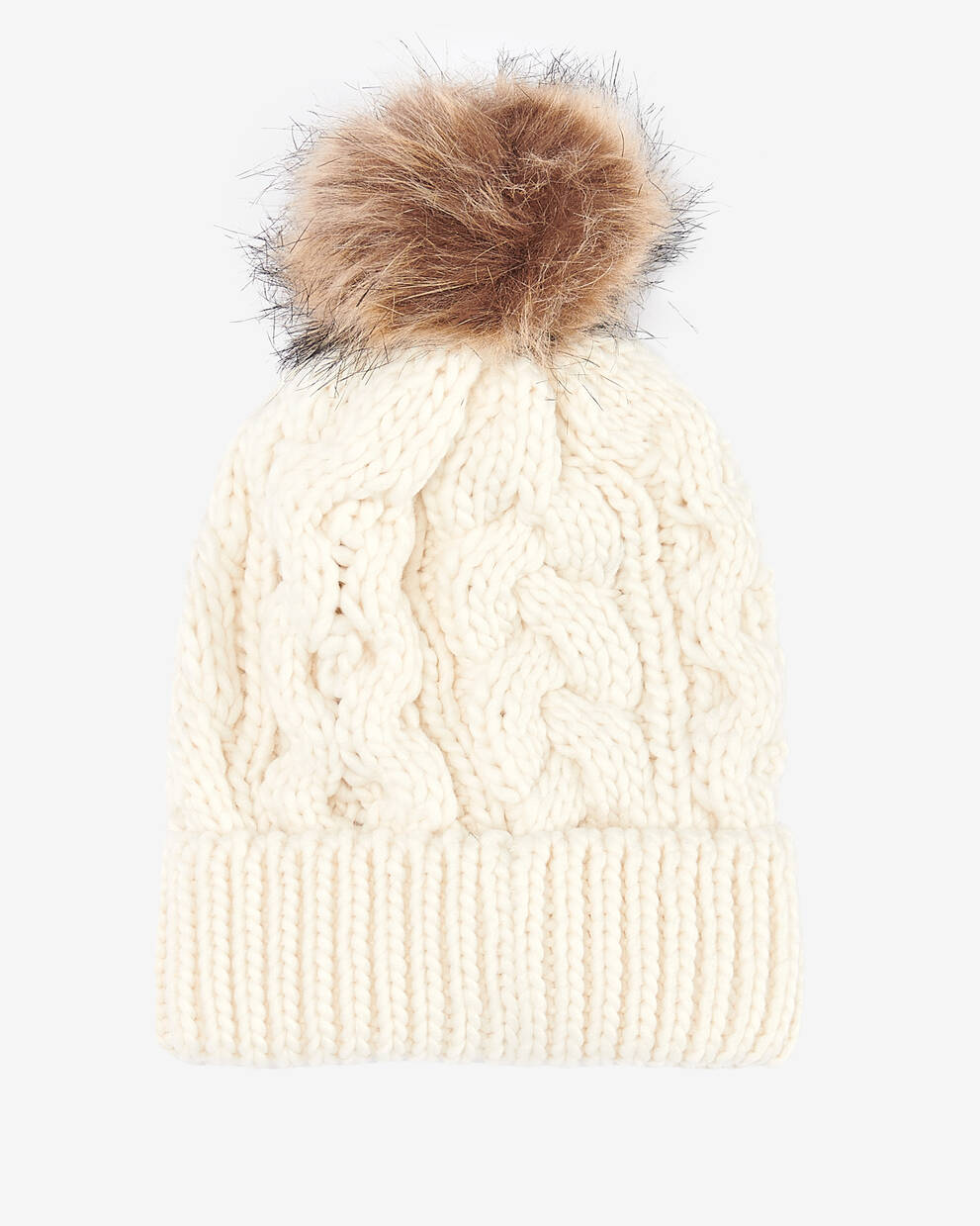 Berretto in maglia intrecciata Penshaw