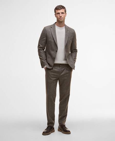Kensington Check Blazer Brown Kensington Check Blazer Brown
