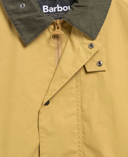 Ripstop Transport Showerproof Jacket Golden Green