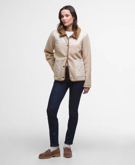 Laurel Fleece Natural/Blanc