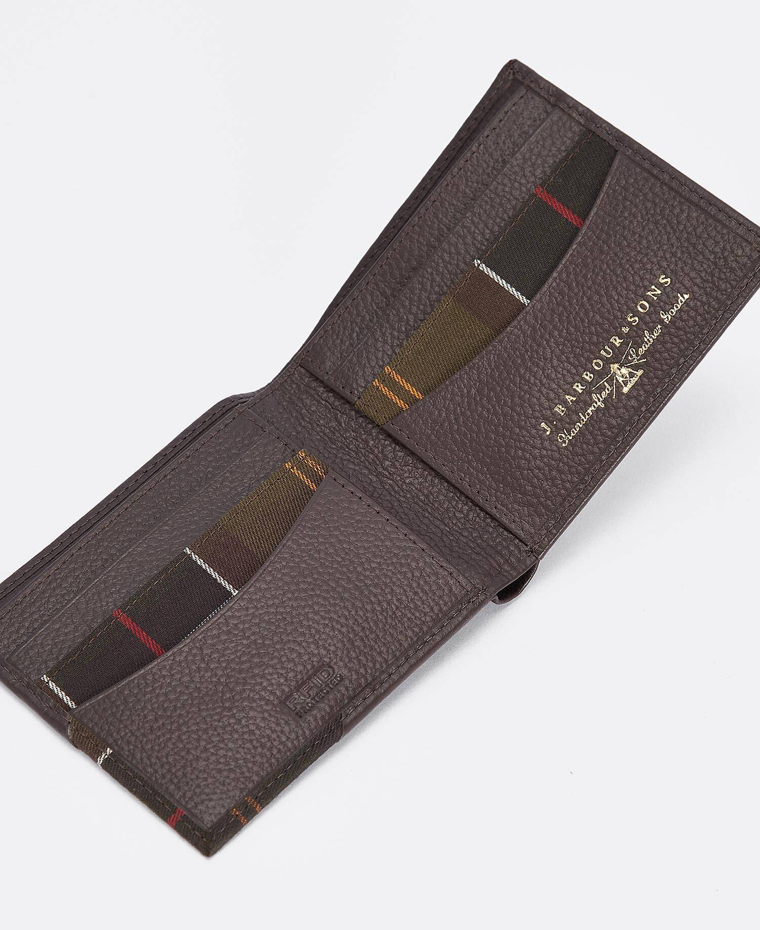 Tabert Leather Wallet Chocolate Brown image number 3