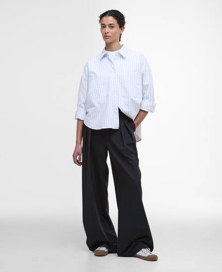 Lavensdale Striped Relaxed Shirt Chambray Stripe