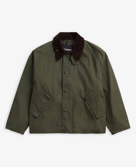 Transporter Oversized Casual Jacket Sage