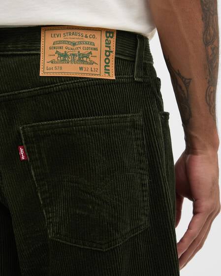 Barbour x Levi's 578&trade; Baggy Corduroy Trousers Rosin