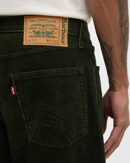 Barbour x Levi's 578™ Baggy Corduroy Trousers Rosin Barbour x Levi's 578™ Baggy Corduroy Trousers Rosin