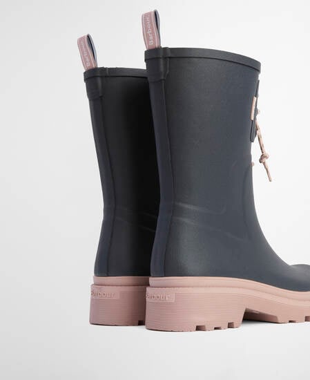 Devlin Wellingtons Dusky Grey/Gardenia Pink