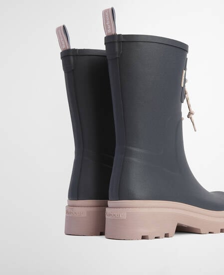 Devlin Wellingtons Dusky Grey/Gardenia Pink