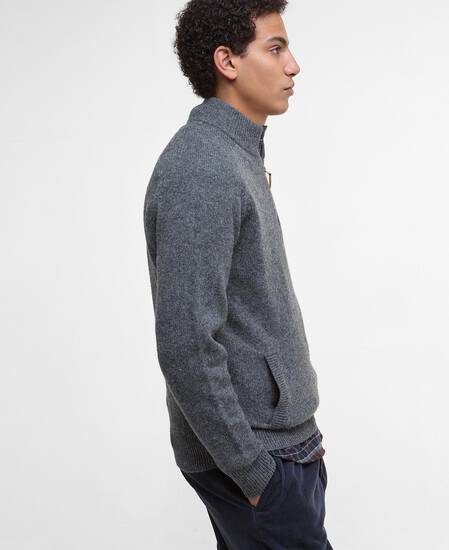 Talder Half-Zip Jumper Charcoal