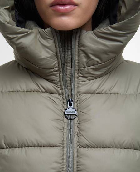 Olivios Puffer Jacket Dusky Khaki