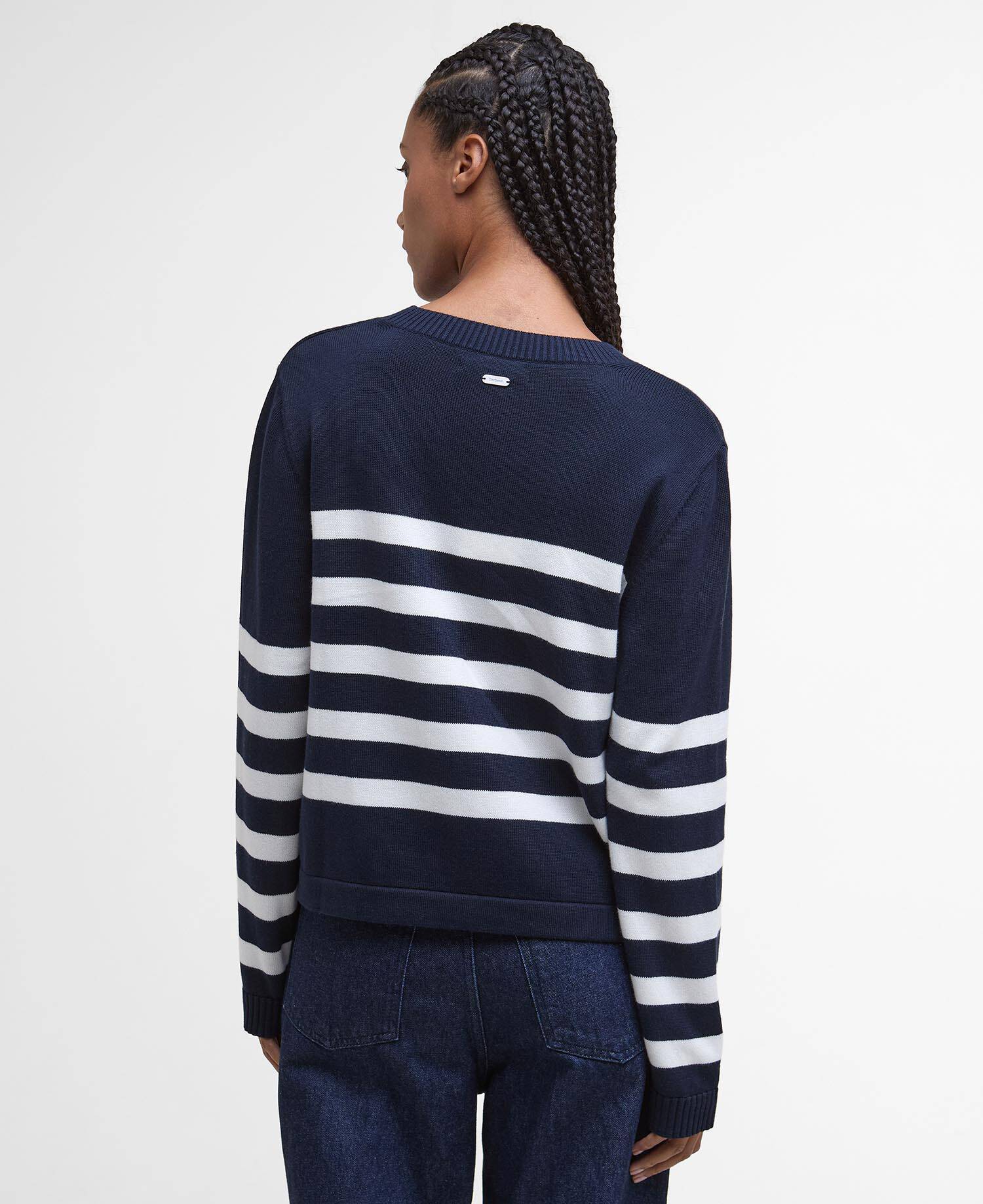 Demi Striped Crew Neck Jumper image number 2