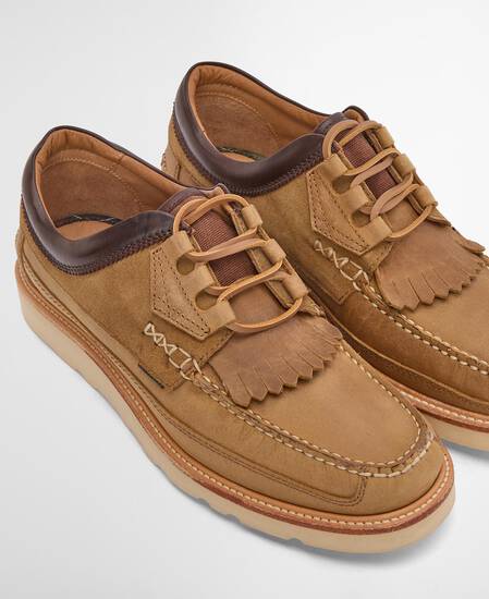 Grindon Moccasin Shoes Light Tan/Choc