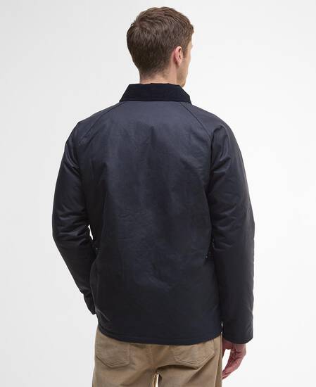 Ambleside Waxed Jacket Navy/Tartan Tbc