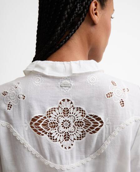 Avebury Maxi Dress White
