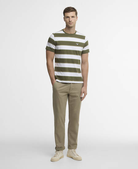 Meldon Stripe T-Shirt Olive