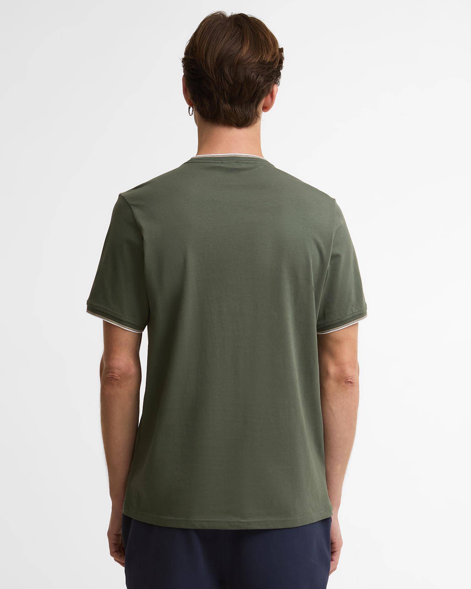 Ashmann Tipped T-Shirt Thyme image number 2