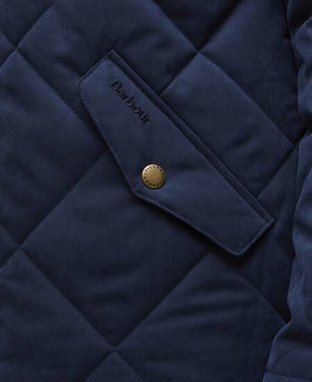 Elter Quilted Jacket Navy Elter Quilted Jacket Navy